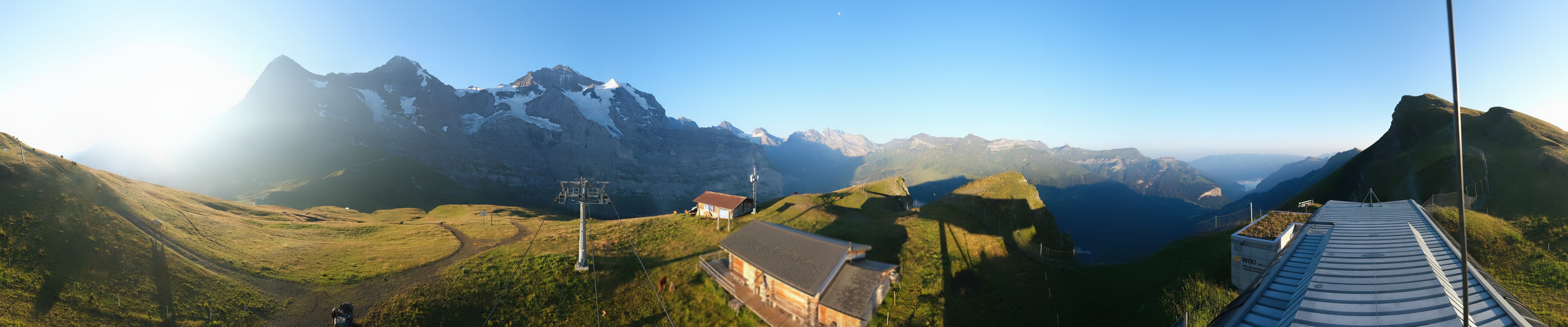 Archived image Webcam Top Station Lauberhorn, Grindelwald