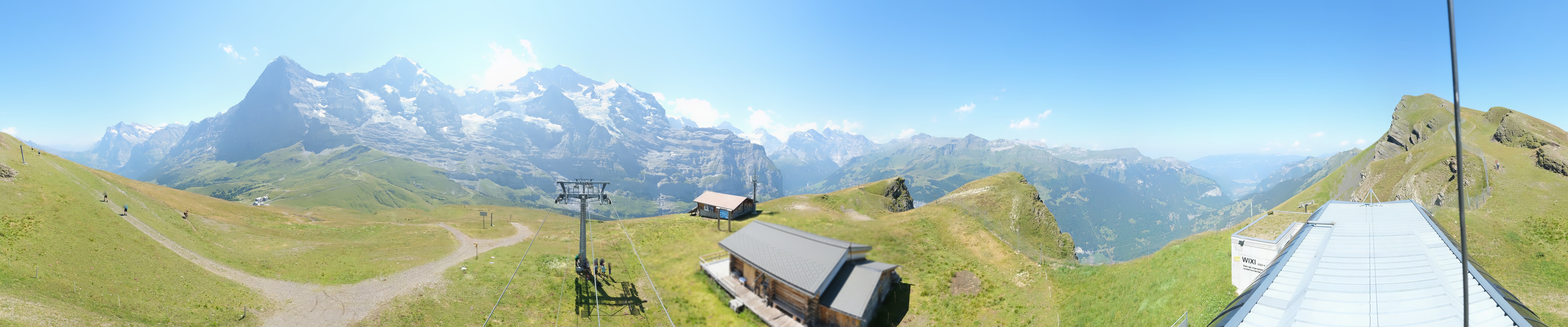 Archiv Foto Webcam Kleine Scheidegg-Lauberhorn, Grindelwald