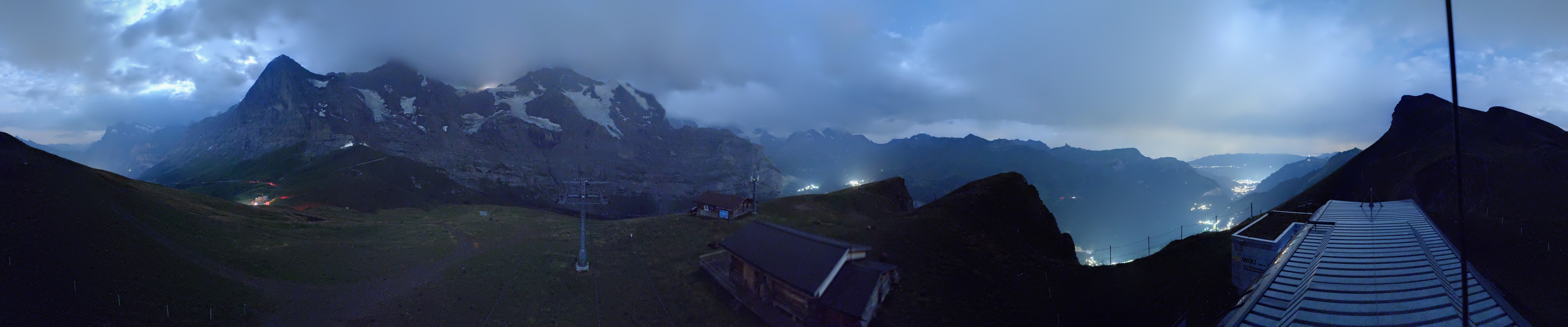 Archived image Webcam Top Station Lauberhorn, Grindelwald