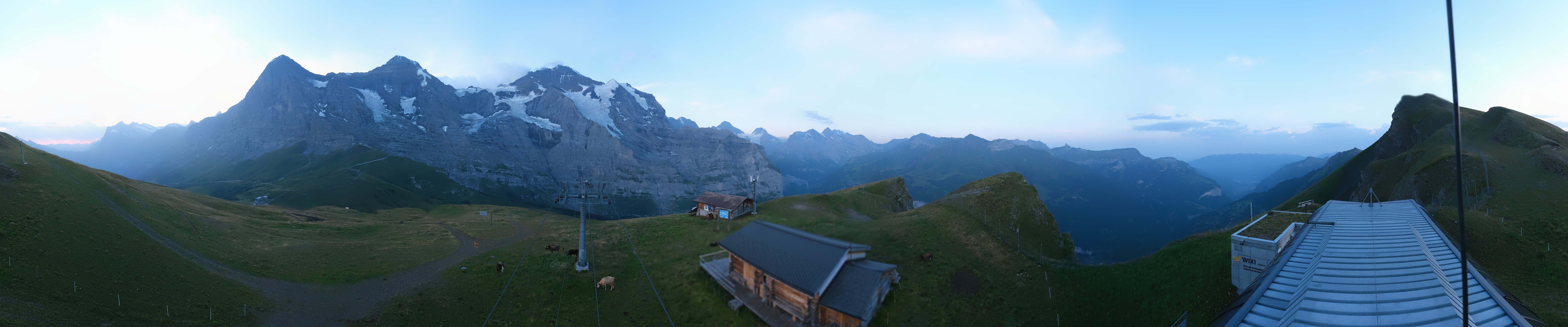 Archived image Webcam Top Station Lauberhorn, Grindelwald