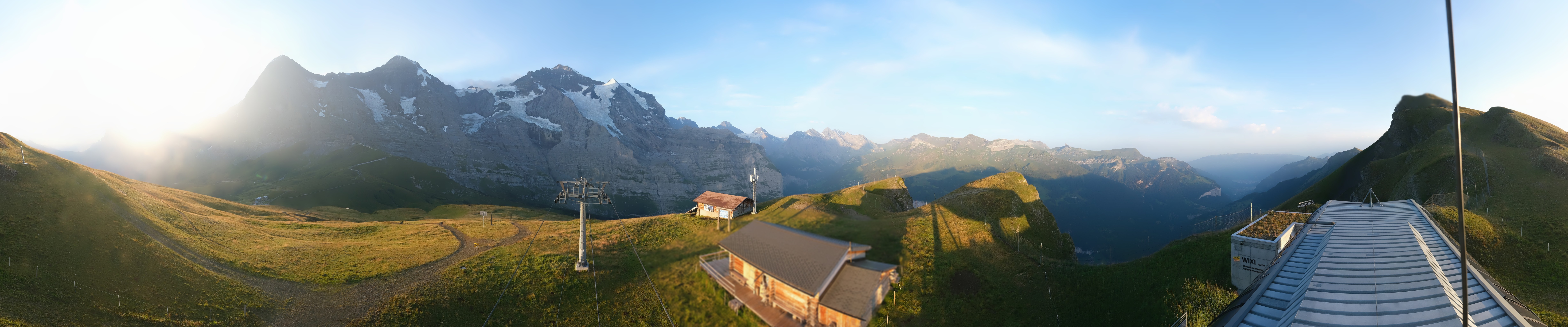 Archiv Foto Webcam Kleine Scheidegg-Lauberhorn, Grindelwald