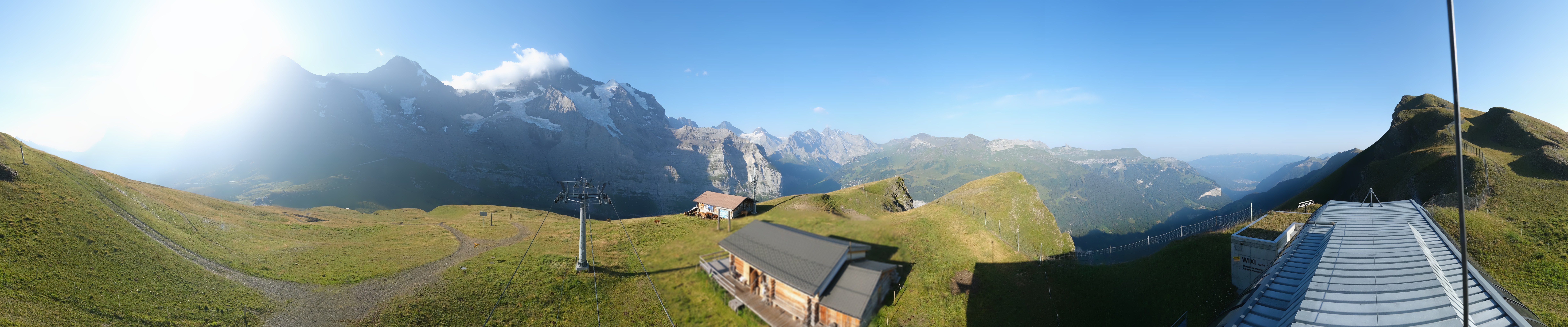Archiv Foto Webcam Kleine Scheidegg-Lauberhorn, Grindelwald