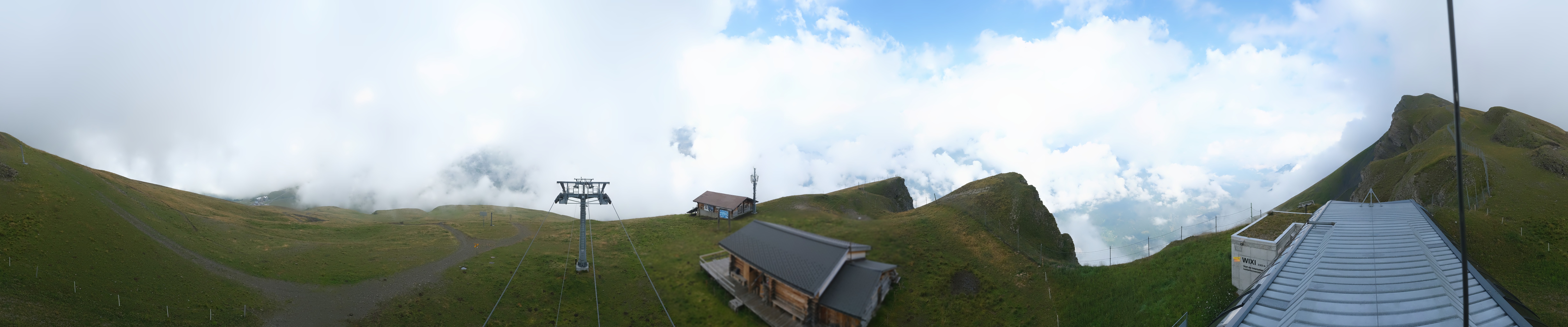 Archived image Webcam Top Station Lauberhorn, Grindelwald