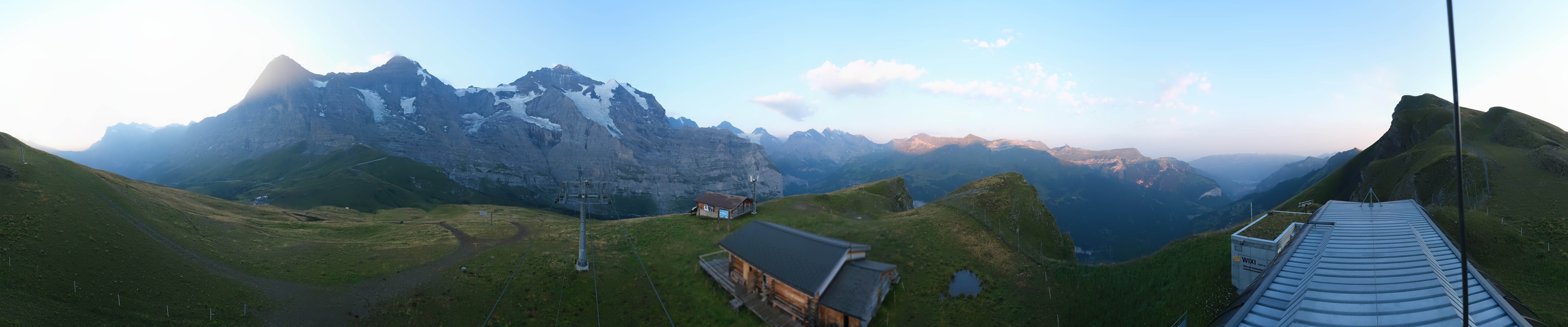 Archived image Webcam Top Station Lauberhorn, Grindelwald