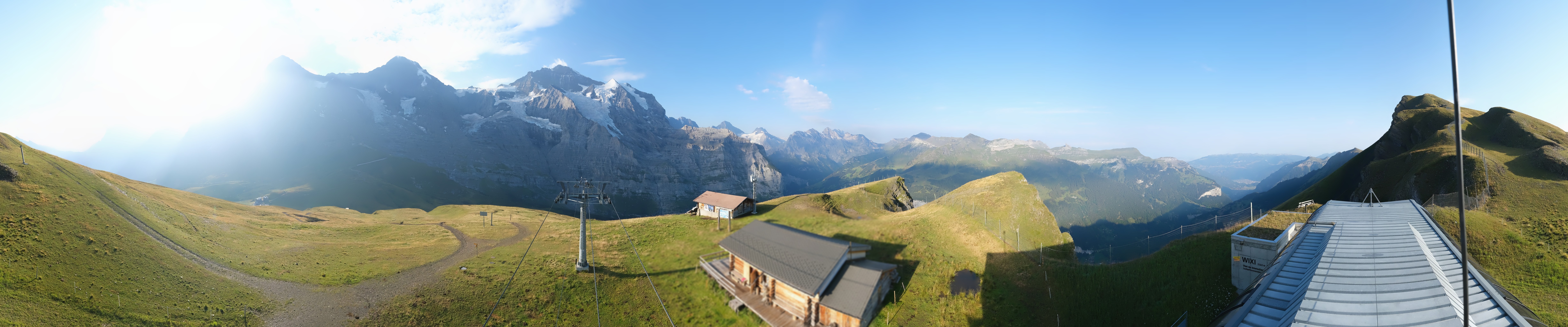 Archived image Webcam Top Station Lauberhorn, Grindelwald