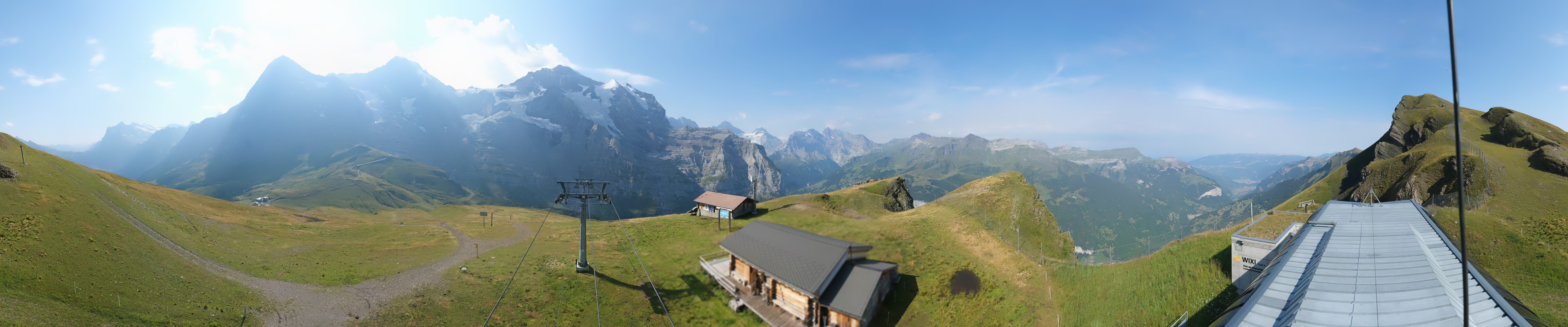 Archived image Webcam Top Station Lauberhorn, Grindelwald