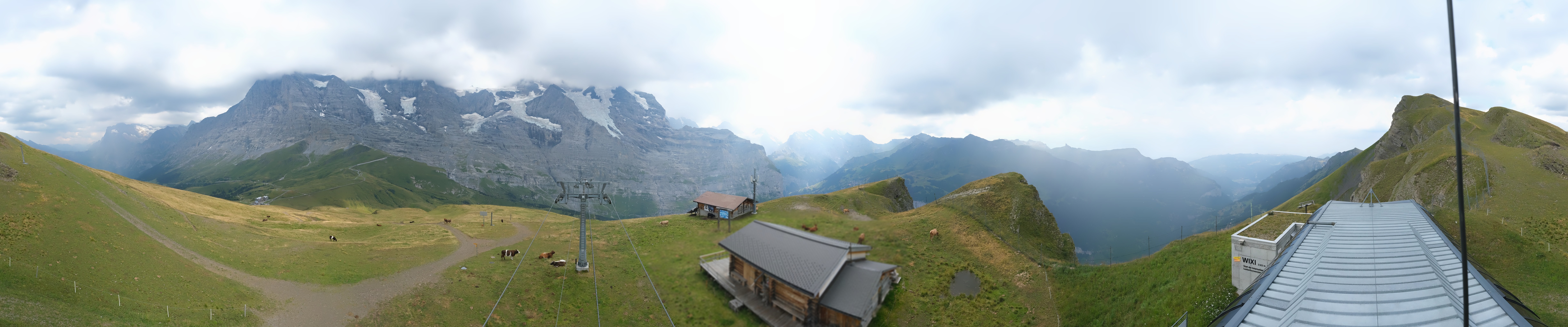 Archived image Webcam Top Station Lauberhorn, Grindelwald