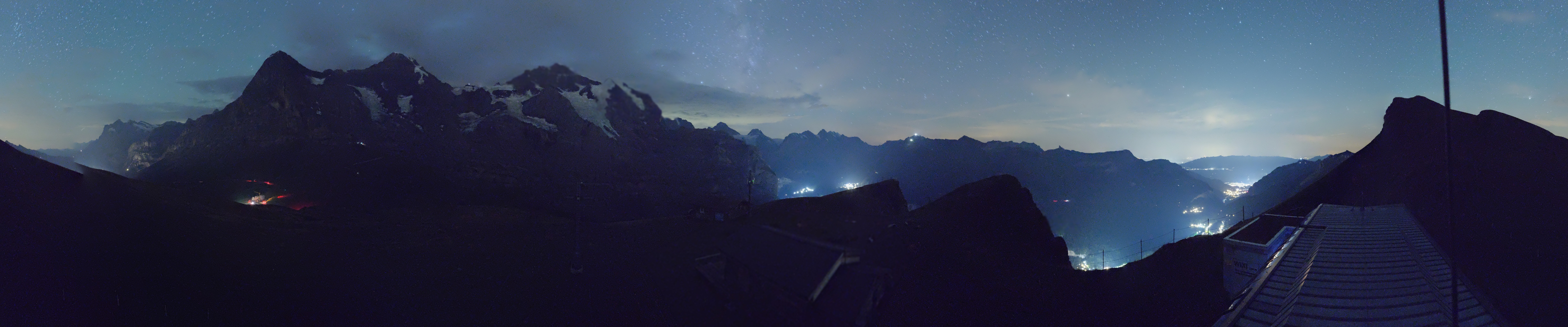 Archived image Webcam Top Station Lauberhorn, Grindelwald