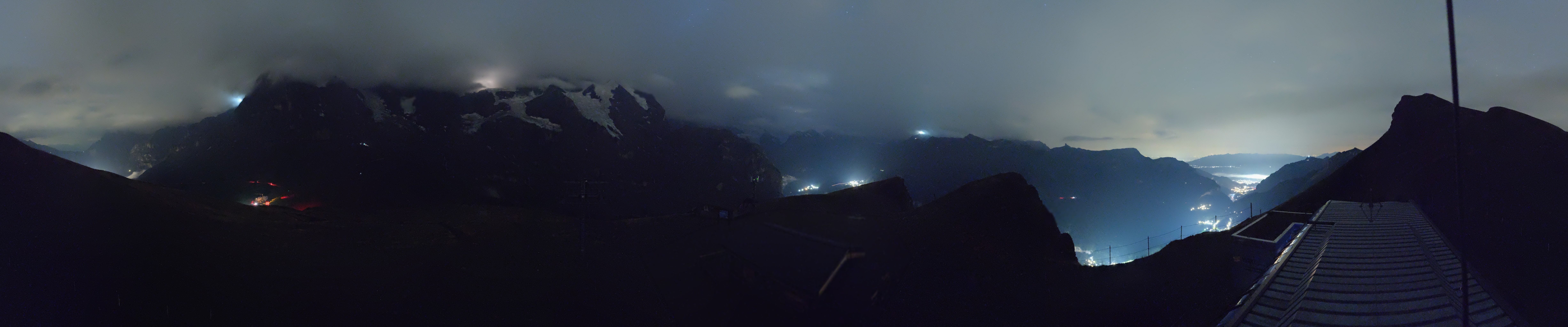 Archived image Webcam Top Station Lauberhorn, Grindelwald