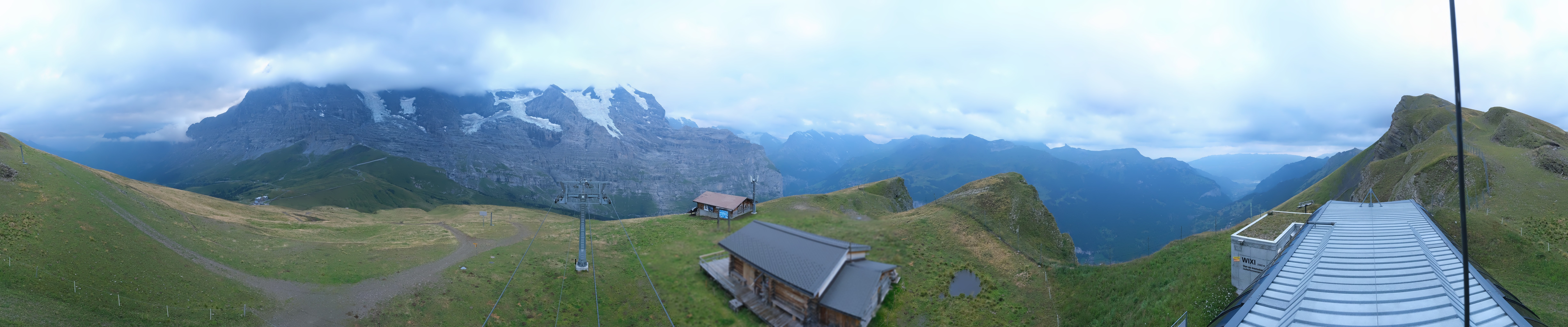Archiv Foto Webcam Kleine Scheidegg-Lauberhorn, Grindelwald