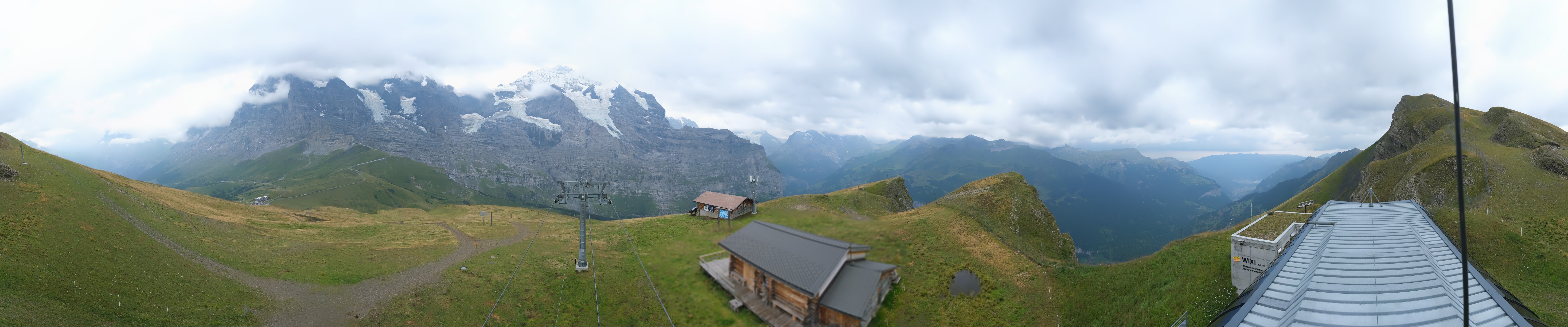 Archiv Foto Webcam Kleine Scheidegg-Lauberhorn, Grindelwald