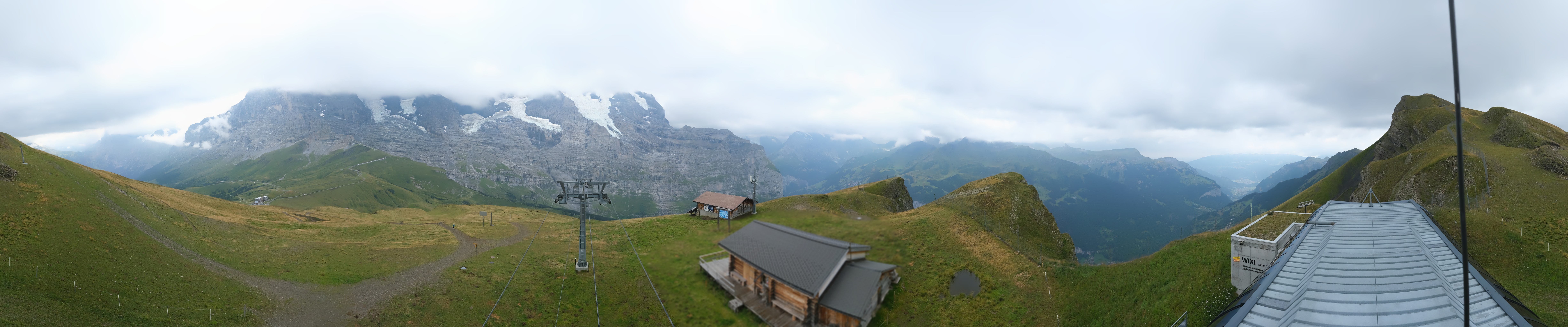 Archiv Foto Webcam Kleine Scheidegg-Lauberhorn, Grindelwald