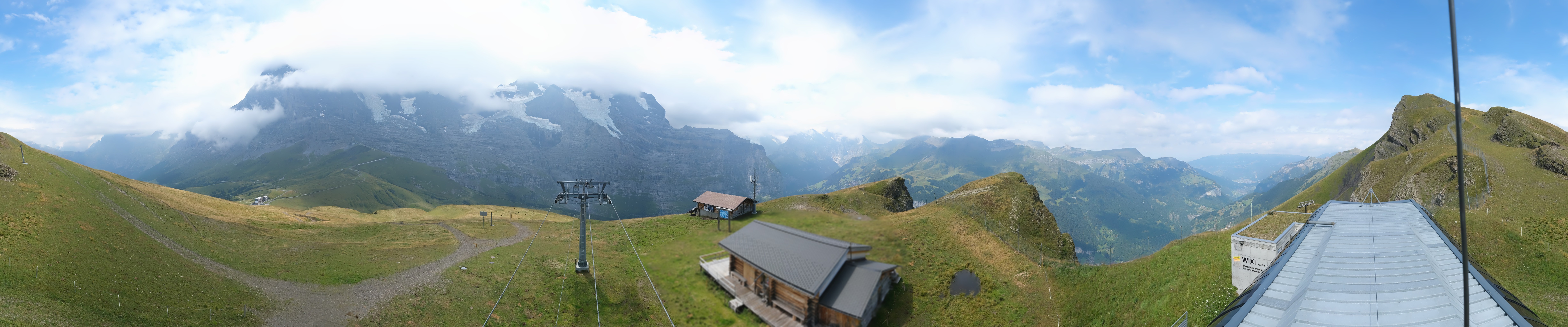 Archiv Foto Webcam Kleine Scheidegg-Lauberhorn, Grindelwald