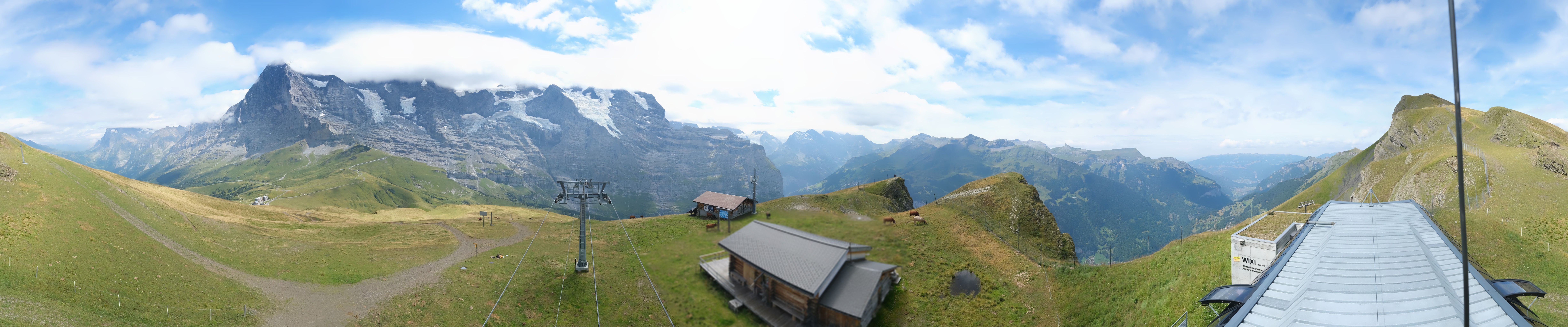 Archiv Foto Webcam Kleine Scheidegg-Lauberhorn, Grindelwald