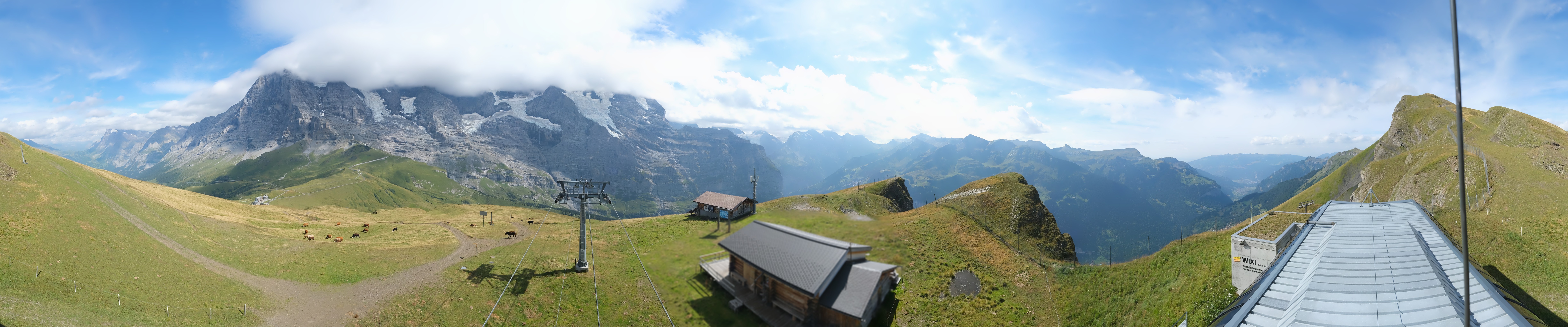 Archiv Foto Webcam Kleine Scheidegg-Lauberhorn, Grindelwald