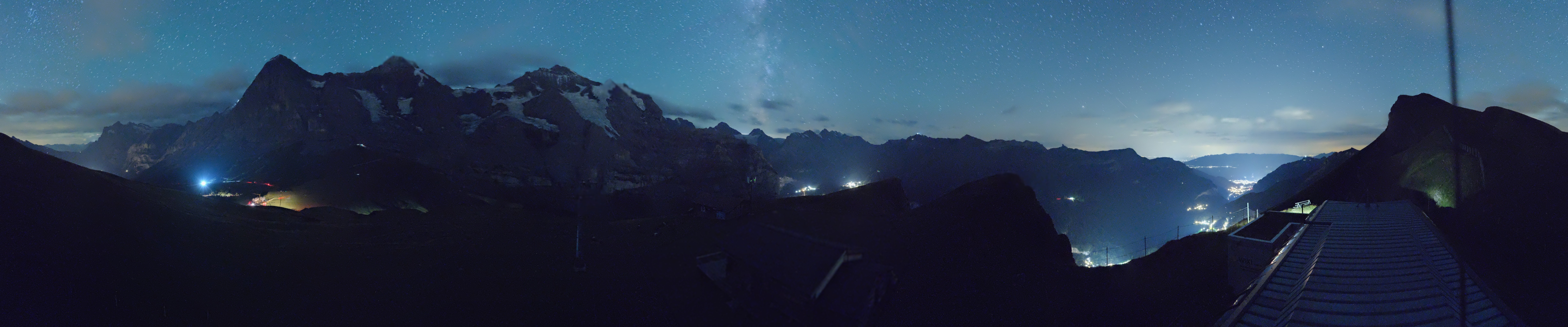 Archiv Foto Webcam Kleine Scheidegg-Lauberhorn, Grindelwald