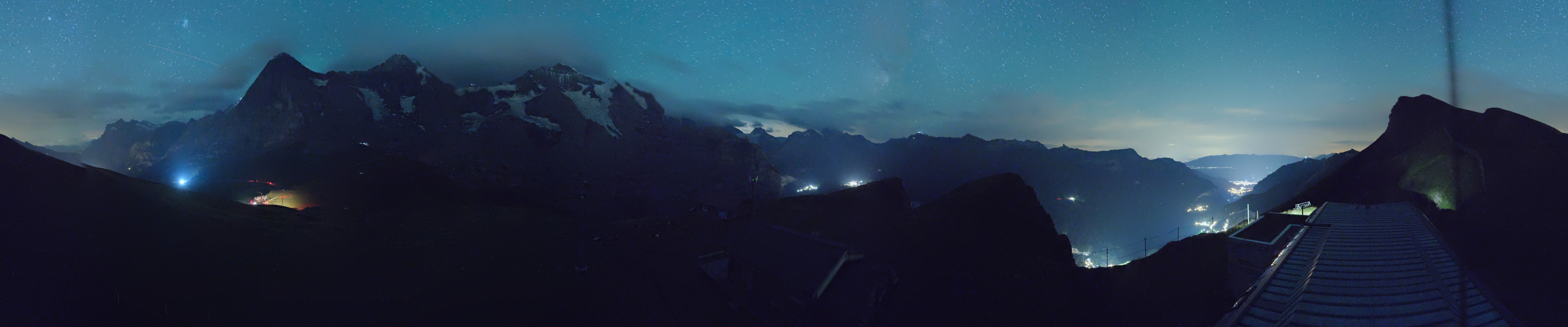 Archiv Foto Webcam Kleine Scheidegg-Lauberhorn, Grindelwald