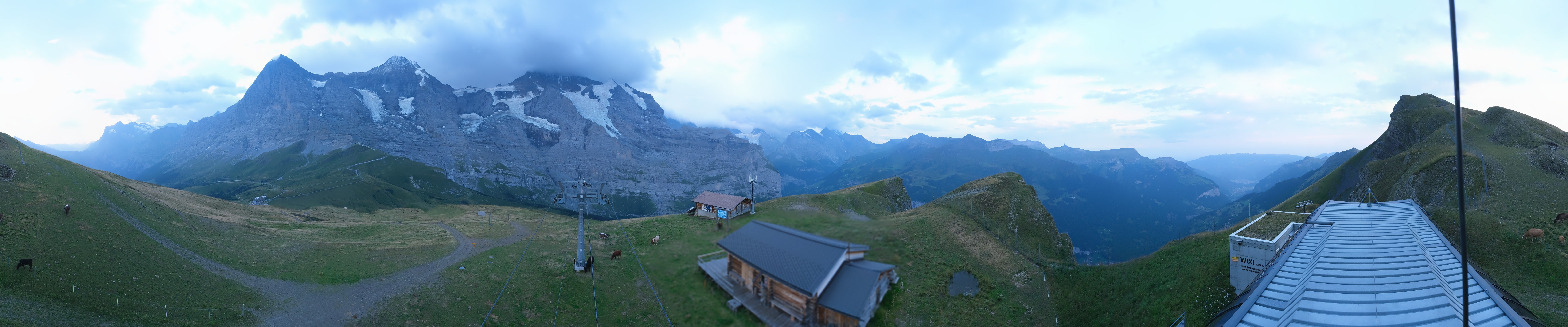 Archiv Foto Webcam Kleine Scheidegg-Lauberhorn, Grindelwald