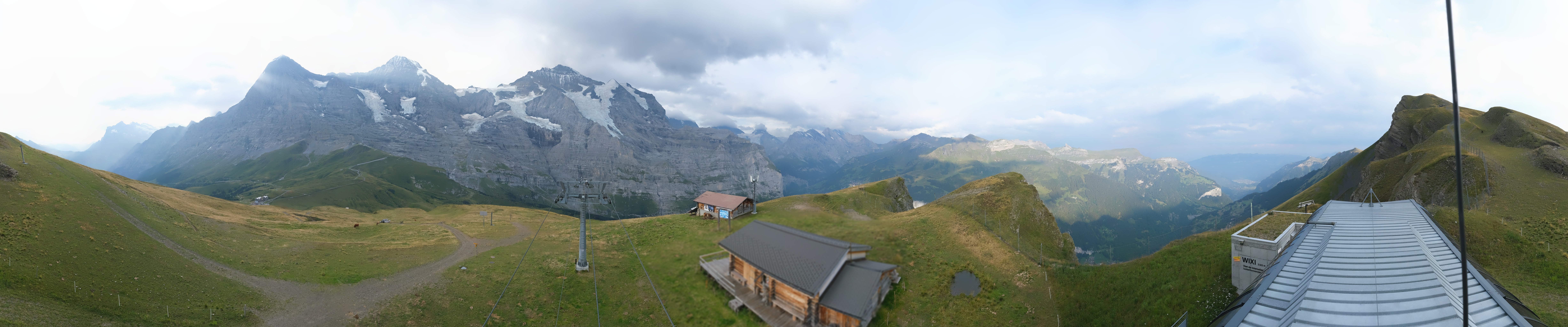 Archiv Foto Webcam Kleine Scheidegg-Lauberhorn, Grindelwald