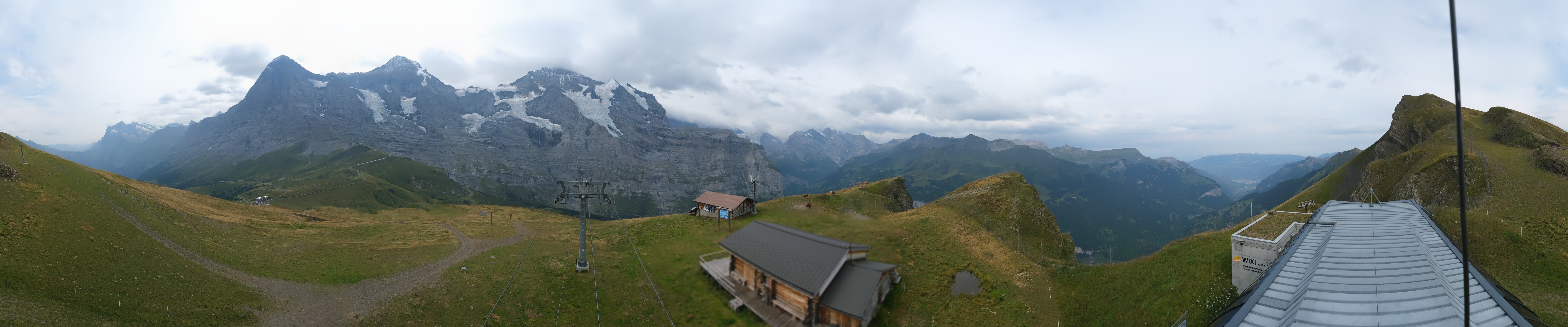 Archiv Foto Webcam Kleine Scheidegg-Lauberhorn, Grindelwald