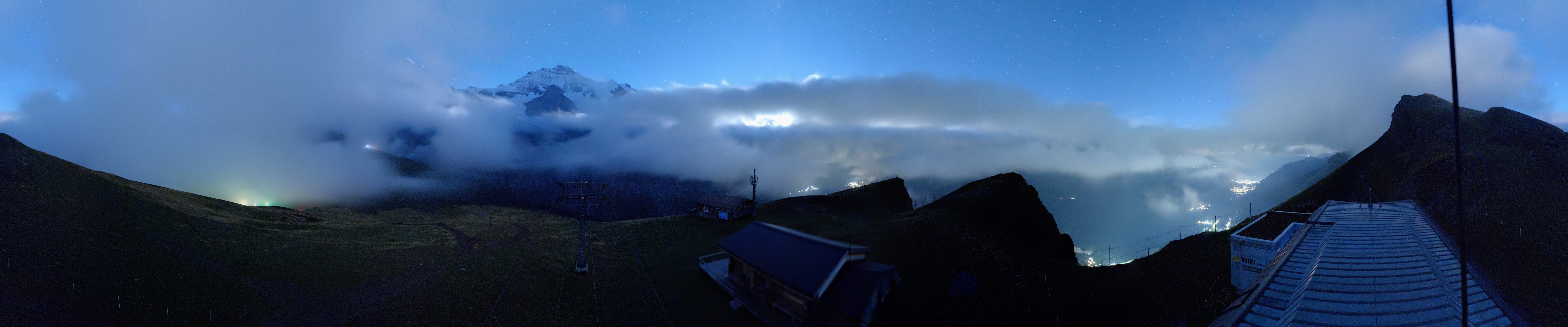 Archived image Webcam Top Station Lauberhorn, Grindelwald