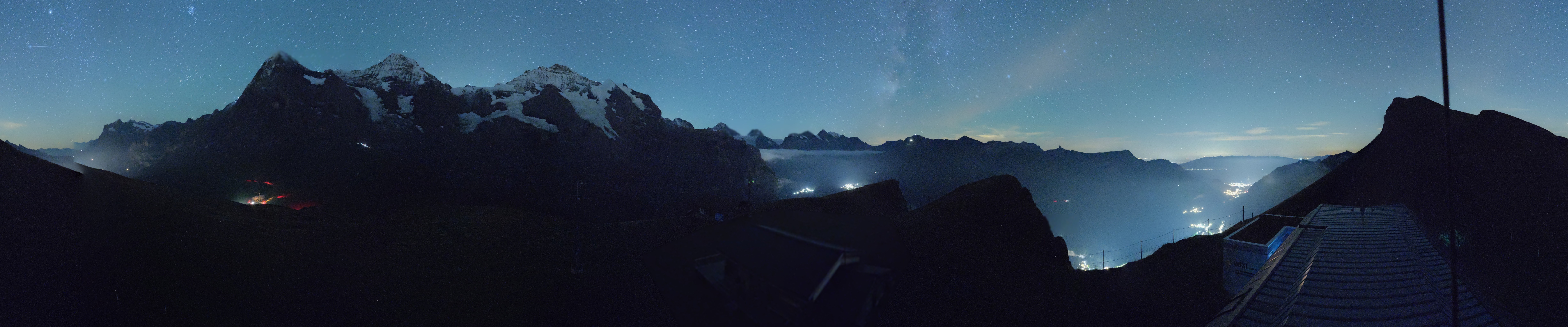 Archived image Webcam Top Station Lauberhorn, Grindelwald
