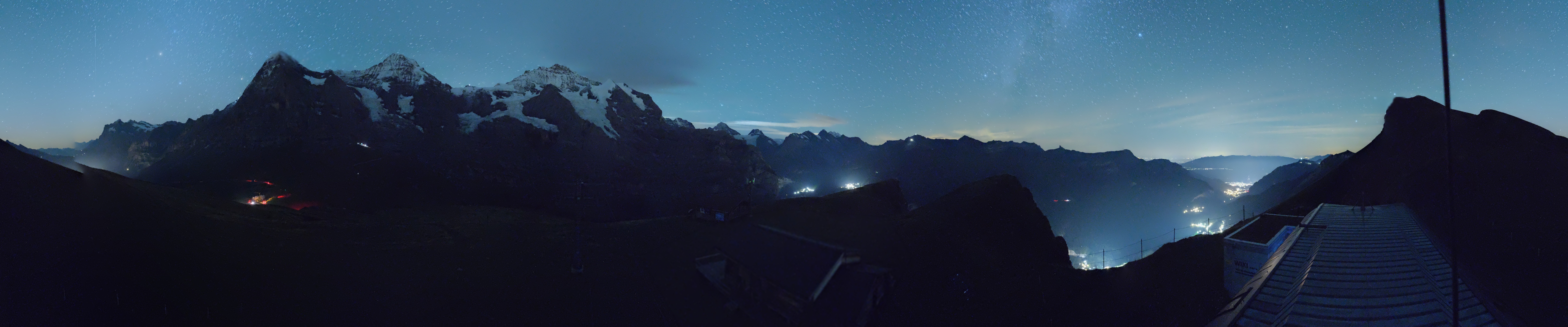 Archived image Webcam Top Station Lauberhorn, Grindelwald