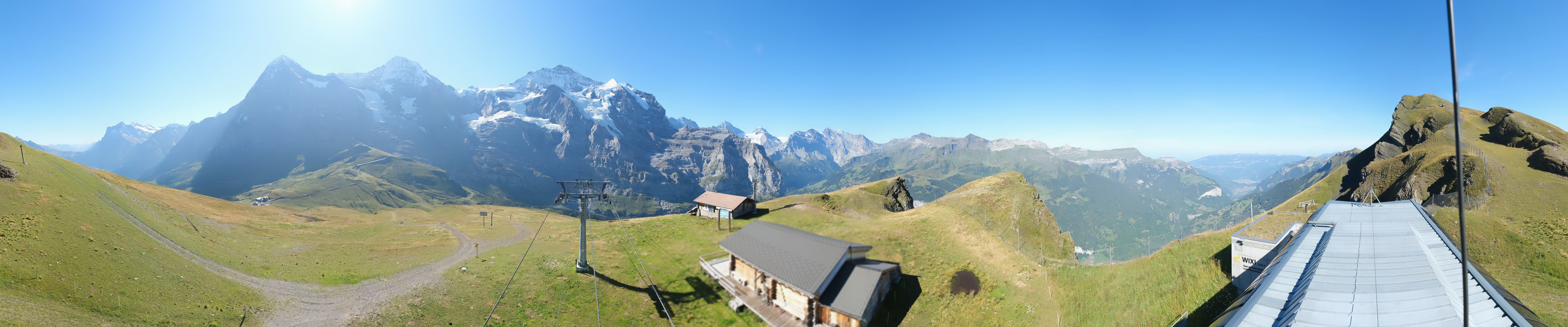 Archived image Webcam Top Station Lauberhorn, Grindelwald