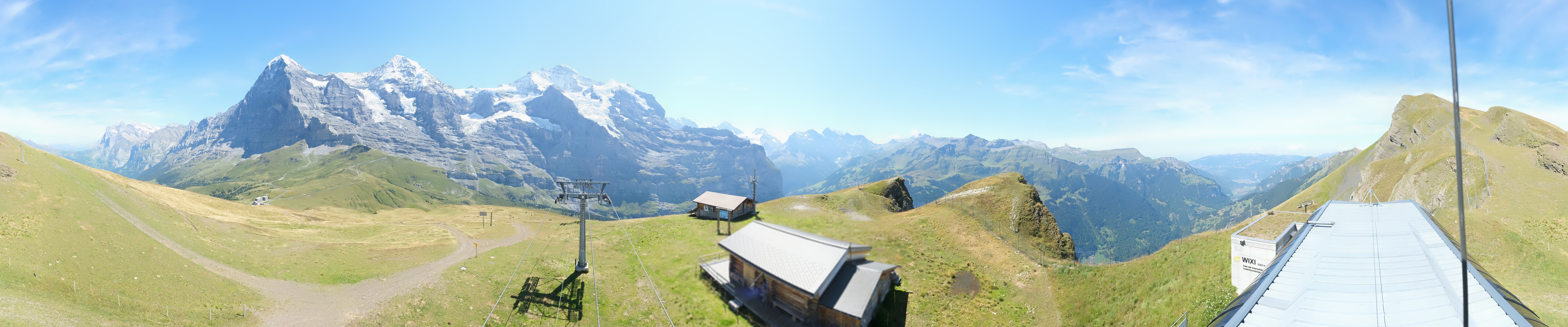 Archiv Foto Webcam Kleine Scheidegg-Lauberhorn, Grindelwald
