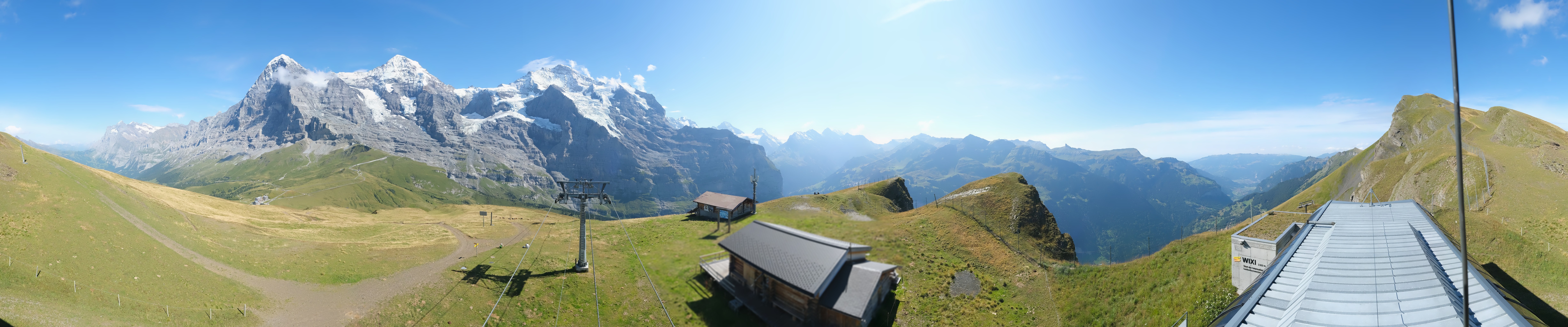 Archiv Foto Webcam Kleine Scheidegg-Lauberhorn, Grindelwald