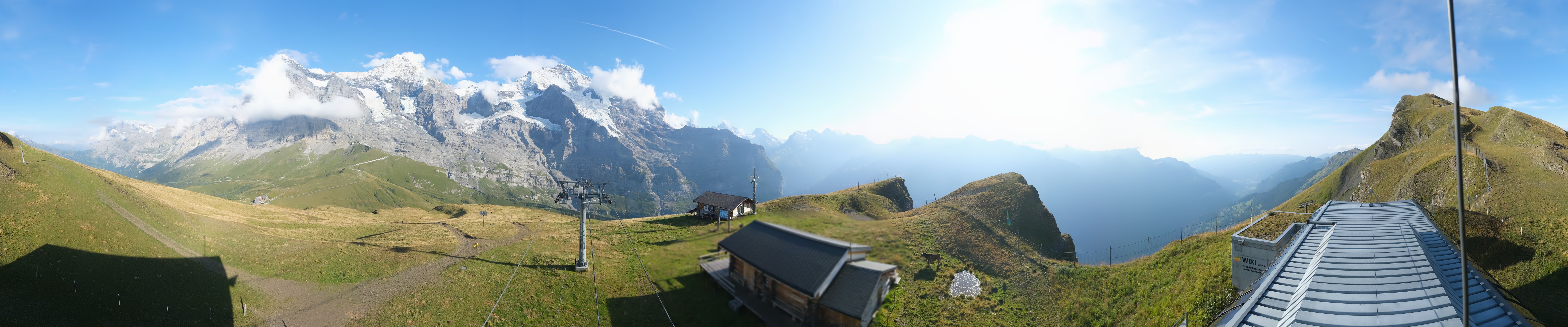 Archiv Foto Webcam Kleine Scheidegg-Lauberhorn, Grindelwald