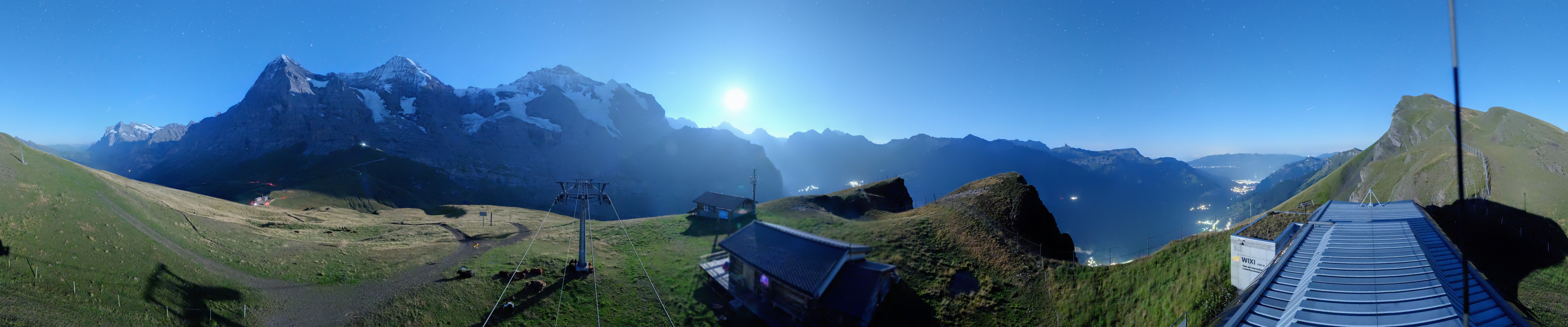 Archived image Webcam Top Station Lauberhorn, Grindelwald