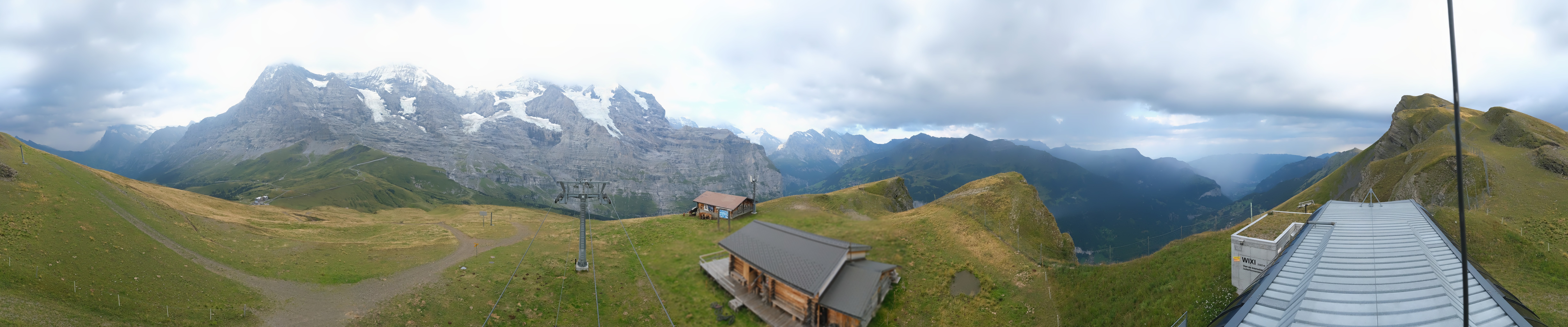 Archived image Webcam Top Station Lauberhorn, Grindelwald