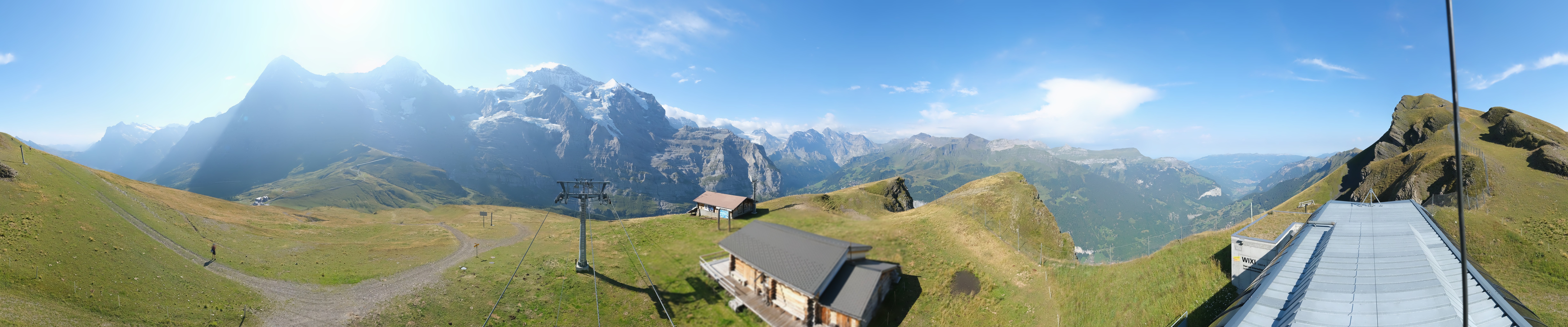 Archived image Webcam Top Station Lauberhorn, Grindelwald