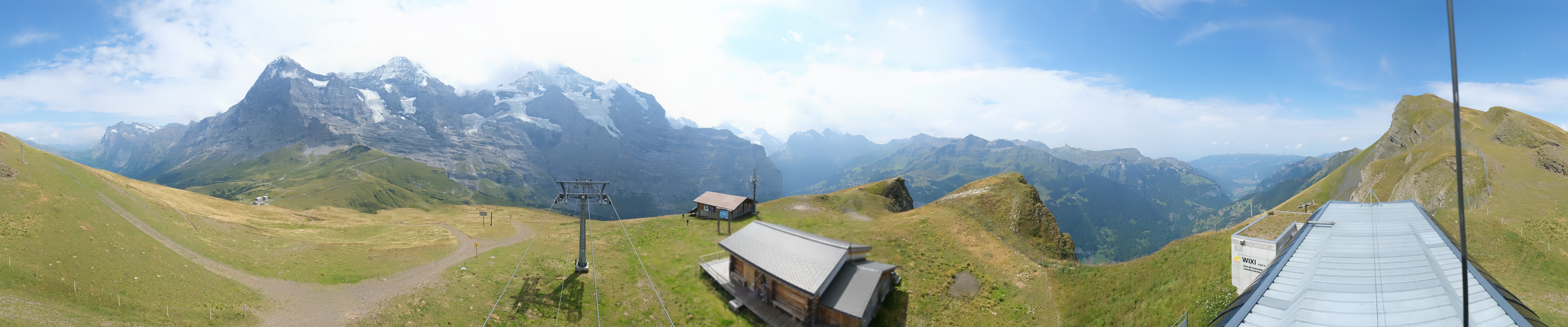 Archived image Webcam Top Station Lauberhorn, Grindelwald
