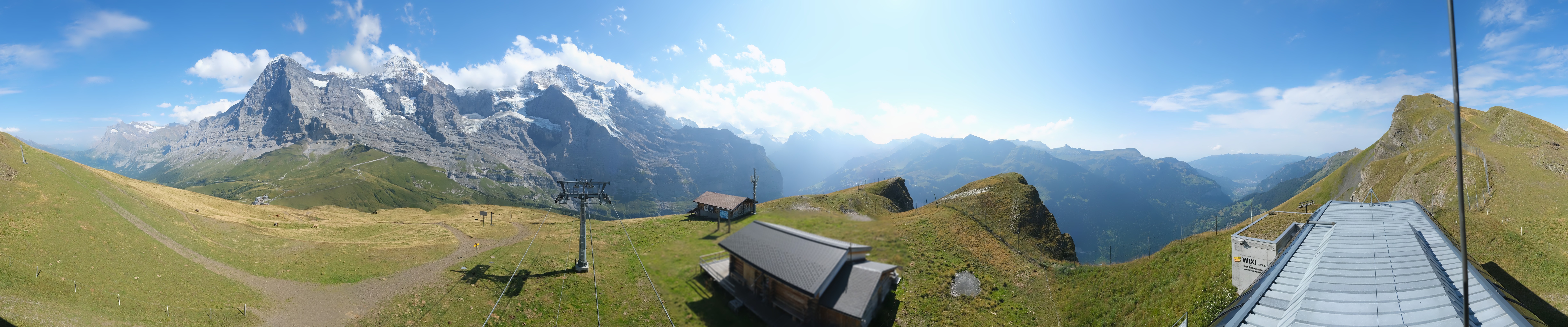 Archiv Foto Webcam Kleine Scheidegg-Lauberhorn, Grindelwald