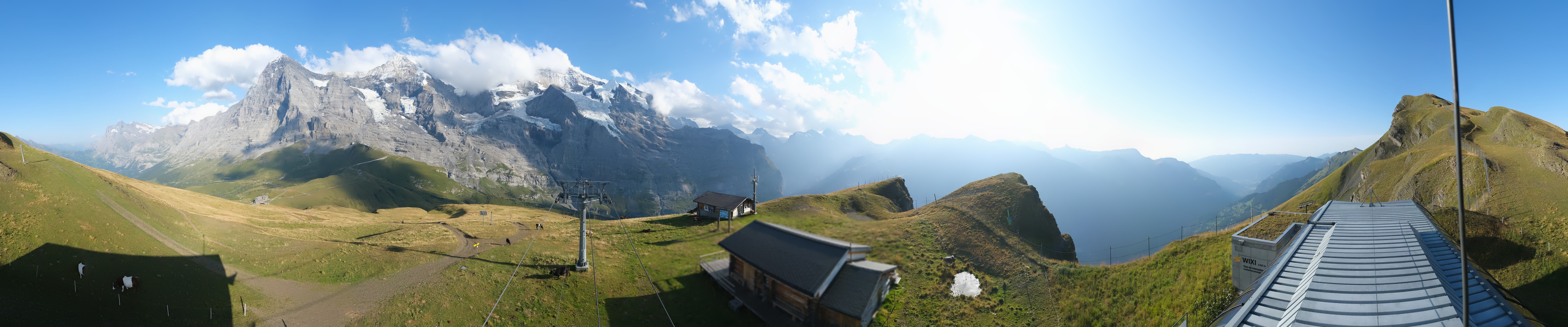 Archiv Foto Webcam Kleine Scheidegg-Lauberhorn, Grindelwald