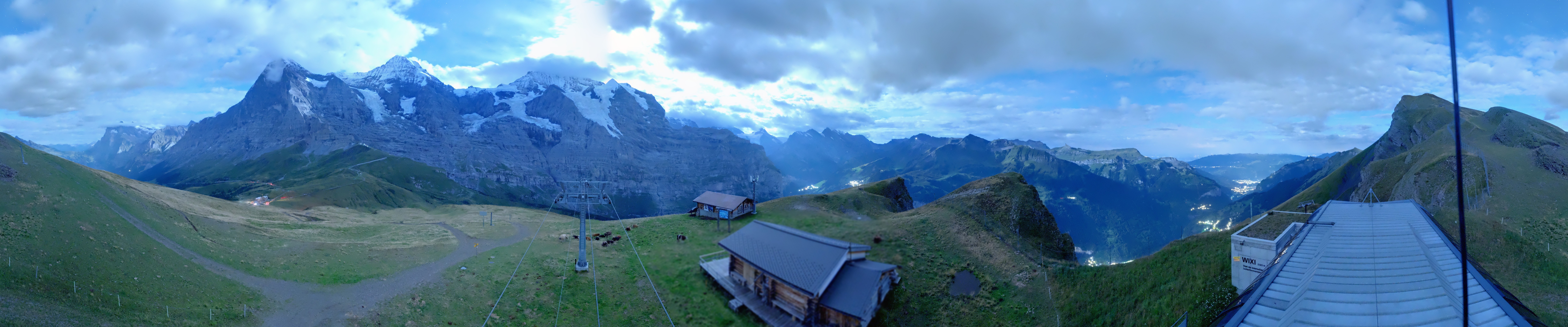 Archiv Foto Webcam Kleine Scheidegg-Lauberhorn, Grindelwald
