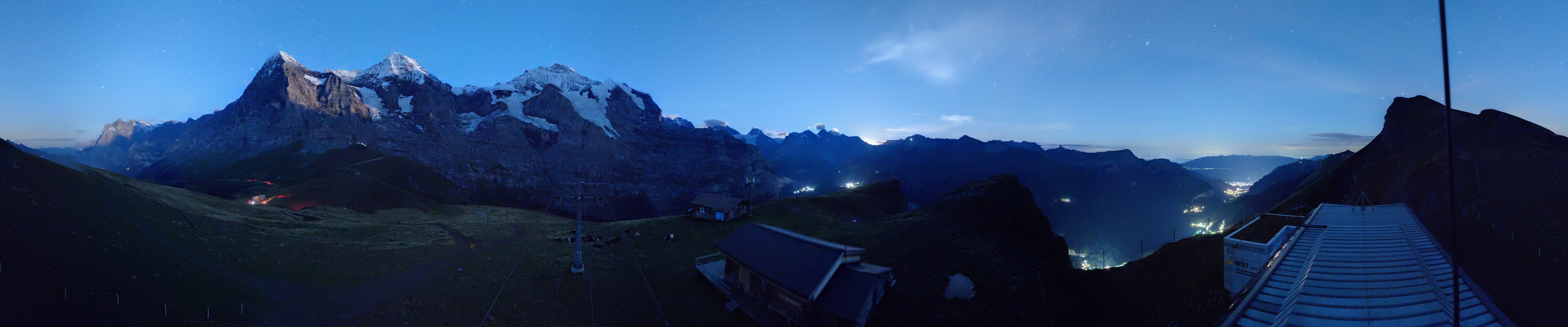 Archiv Foto Webcam Kleine Scheidegg-Lauberhorn, Grindelwald