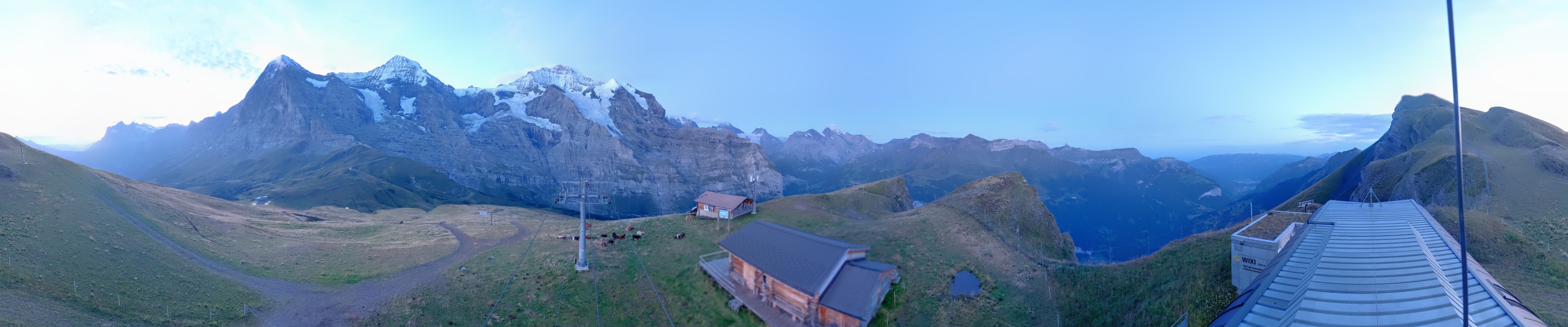 Archiv Foto Webcam Kleine Scheidegg-Lauberhorn, Grindelwald