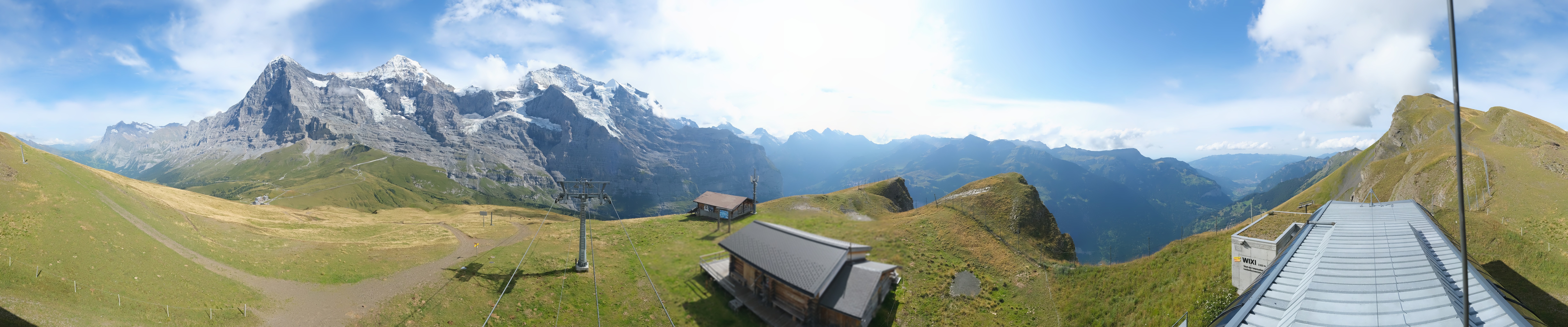 Archiv Foto Webcam Kleine Scheidegg-Lauberhorn, Grindelwald