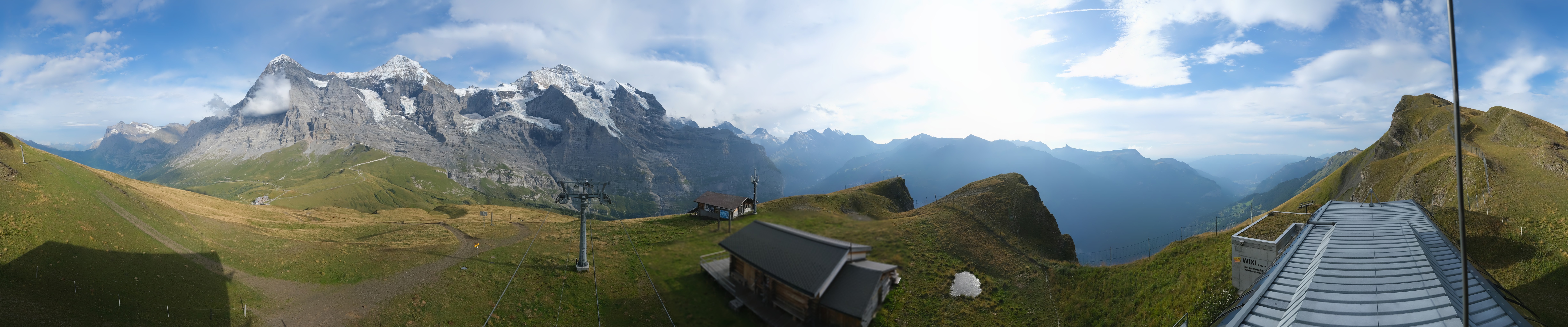 Archiv Foto Webcam Kleine Scheidegg-Lauberhorn, Grindelwald