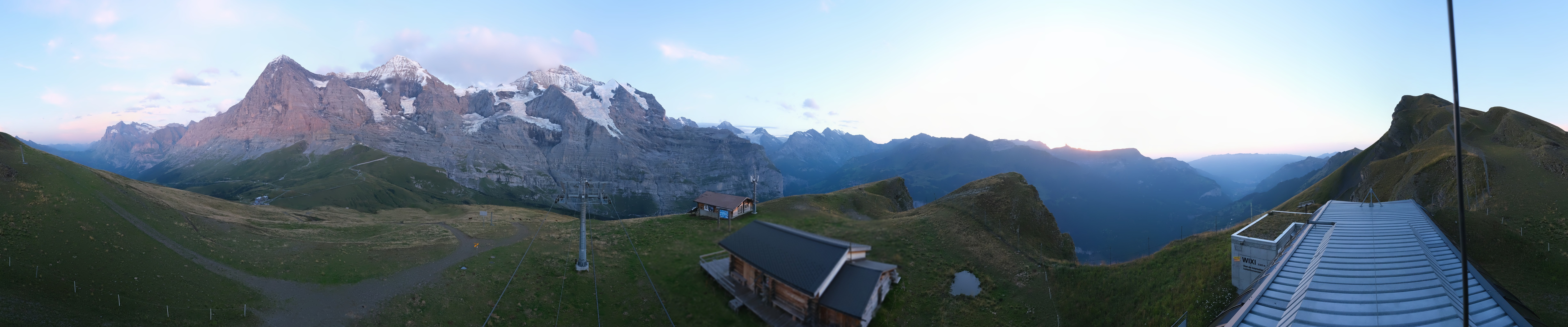 Archiv Foto Webcam Kleine Scheidegg-Lauberhorn, Grindelwald