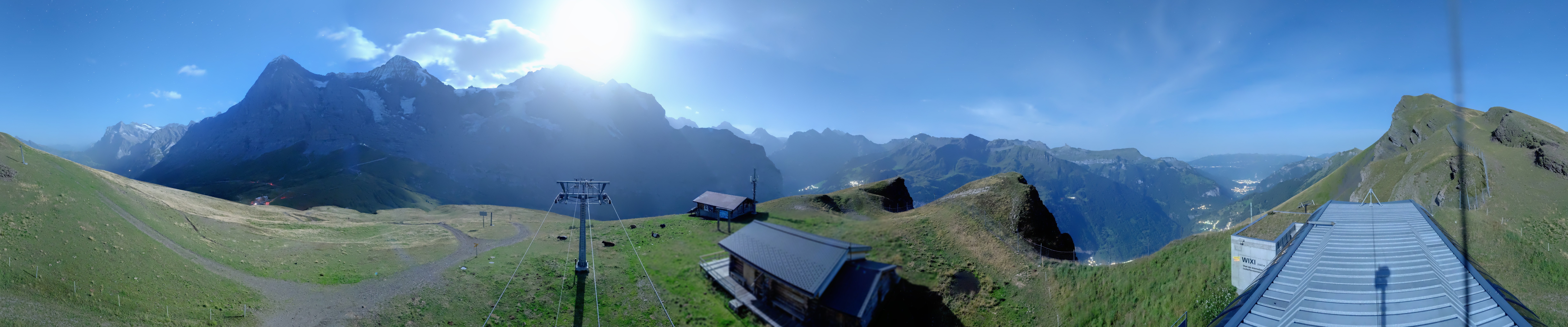 Archived image Webcam Top Station Lauberhorn, Grindelwald