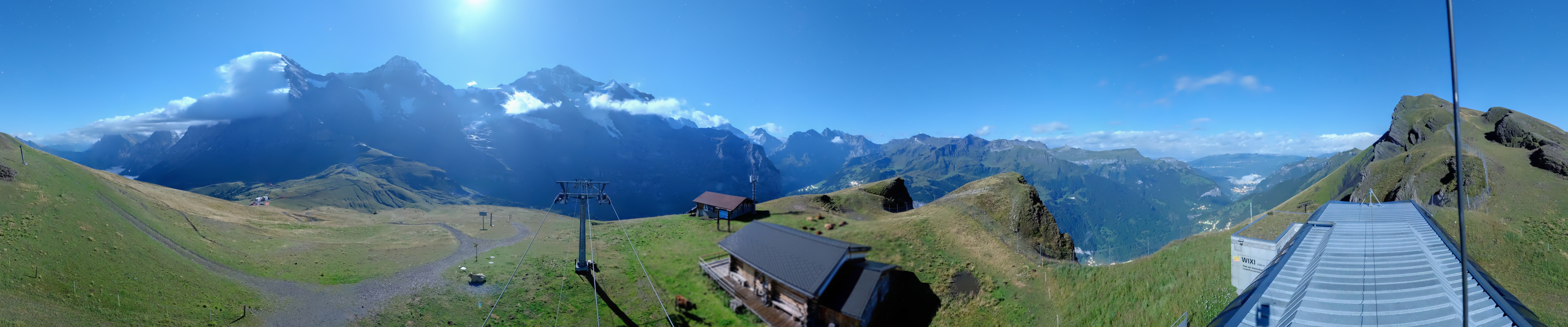 Archiv Foto Webcam Kleine Scheidegg-Lauberhorn, Grindelwald