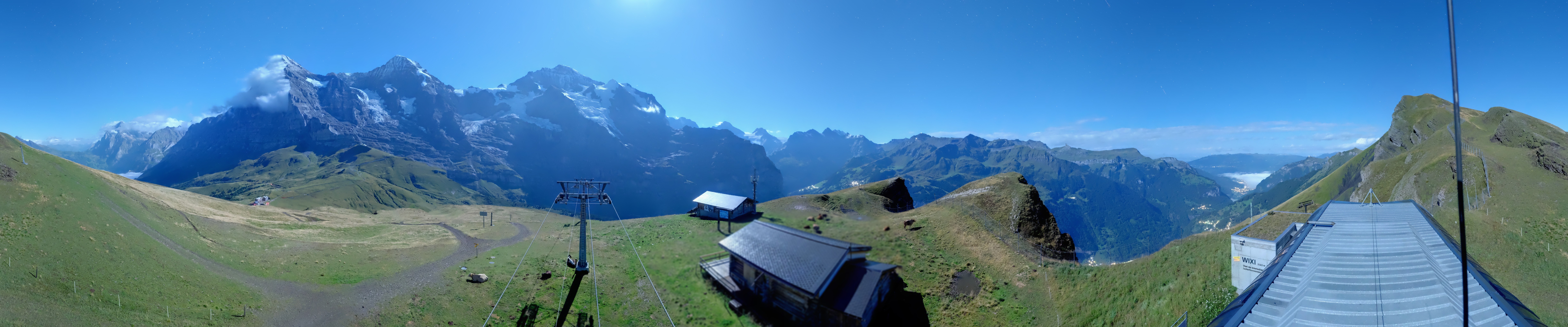 Archiv Foto Webcam Kleine Scheidegg-Lauberhorn, Grindelwald