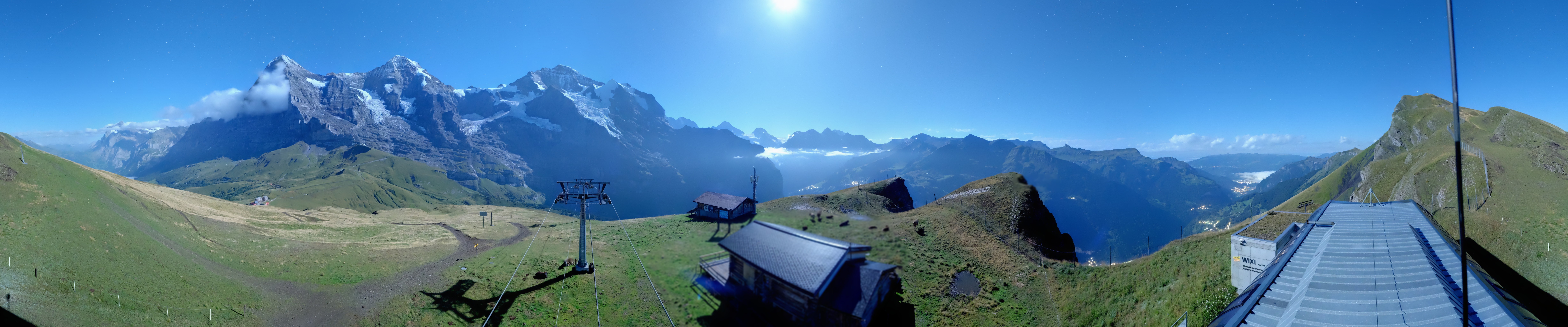 Archiv Foto Webcam Kleine Scheidegg-Lauberhorn, Grindelwald