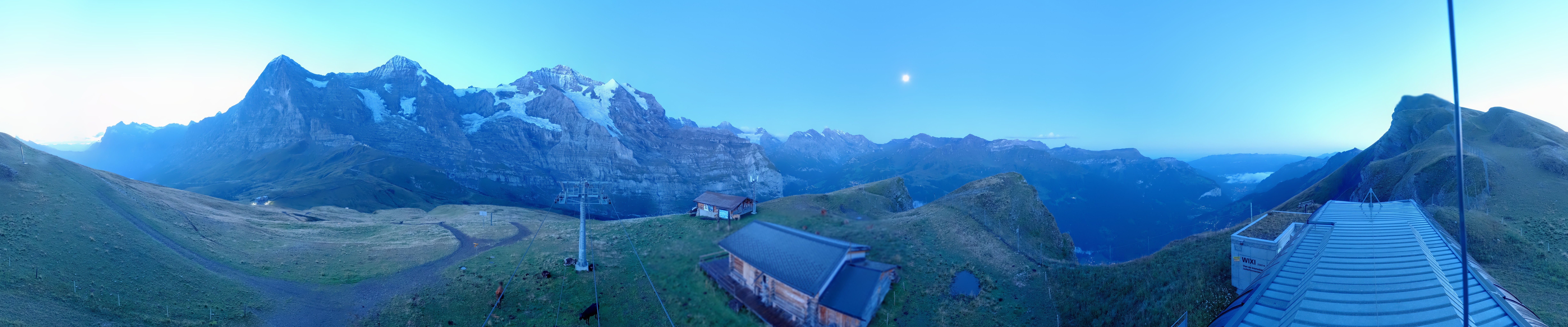 Archiv Foto Webcam Kleine Scheidegg-Lauberhorn, Grindelwald