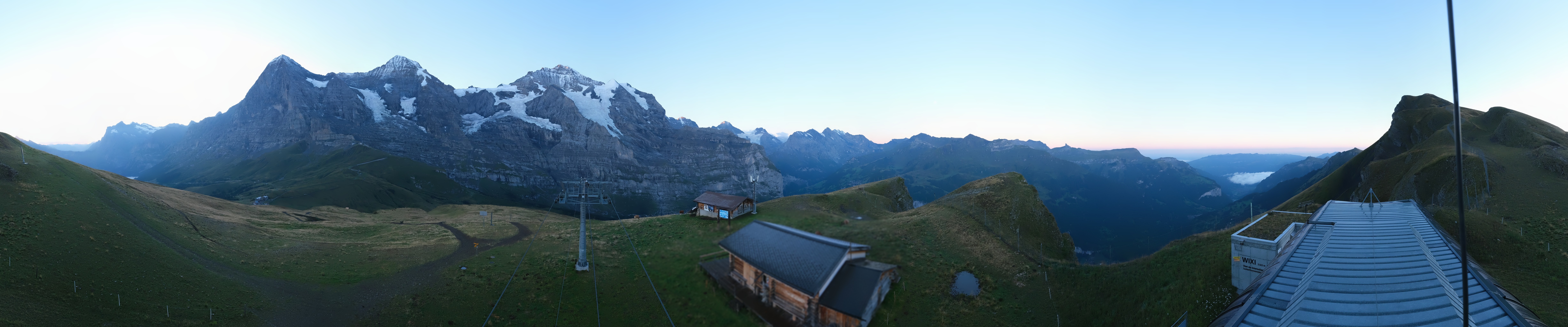 Archiv Foto Webcam Kleine Scheidegg-Lauberhorn, Grindelwald