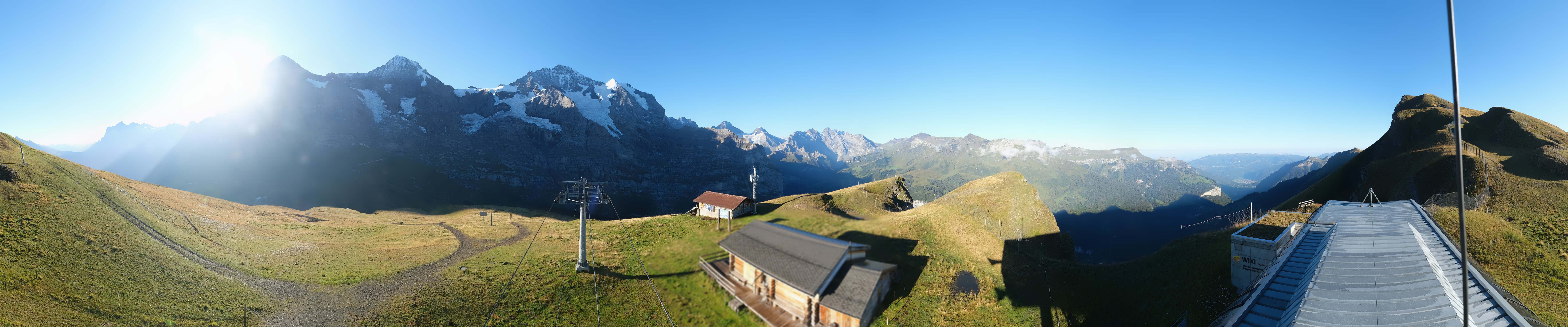 Archiv Foto Webcam Kleine Scheidegg-Lauberhorn, Grindelwald